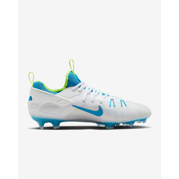 Nike Huarache 9 Elite LAX SE Lacrosse Cleats Men 6 / W 7.5 White Volt FV6147-100 main image 5